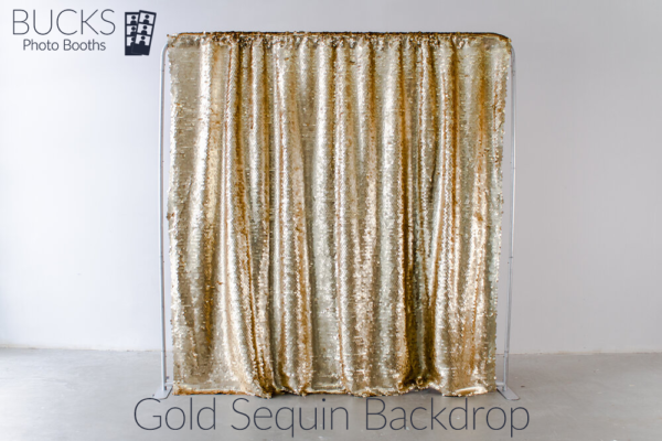 Gold Sequin Photo Booth Backdrop Bucks Photo Booths